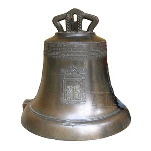 Venta al por mayor monasterio escultura de metal de bronce de latón campana de la Iglesia - Product Image 1