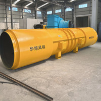 Ventilateurs axiaux antidéflagrants électriques pour tunnels à grande vitesse, utilisation autoroutière, conversion de fréquence, économie d'énergie, garantie OEM de 2 ans