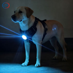 Coleira Refletiva OKKPETS com Luz LED Frontal e Slot para Rastreador, Coleira Personalizada com Design <span class=keywords><strong>Anti</strong></span>-Puxão - Product Image 6