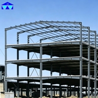 Solution de maison préfabriquée - Structure en acier multi-étages pour bâtiments résidentiels et bureaux modernes