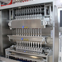 Machine d'emballage de liquides à voies multiples Machine d'emballage de liquides pour shampoing, sachets et conditionneurs pour cheveux, ketchup, miel