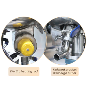 10L laboratuvar kullanımı kozmetik krem küçük örnekleri üretim test ekipmanları vakum homojenleştirici mikser tankı - Product Image 6