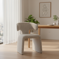 Chaise de salle à manger classique européenne en gros, taille personnalisée, chaise d'appoint rembourrée pour la maison, le café, le restaurant, le salon
