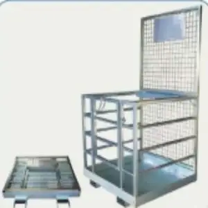 Vlift Accessoires de chariot élévateur Cage de sécurité pour chariot élévateur Plate-forme de travail pour chariot élévateur Plates-formes d'échafaudage