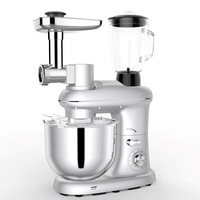 Mélangeur multifonctionnel d'appareils de cuisine personnalisation en usine avec mélangeur et hachoir à viande 1800W 8L