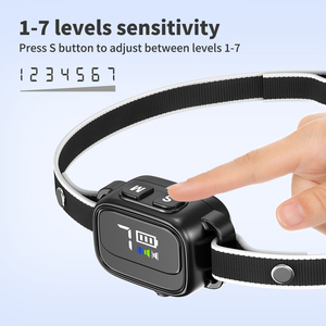 Beep Vibration wiederaufladbares humanes Ratsch-Steuerungshalsband