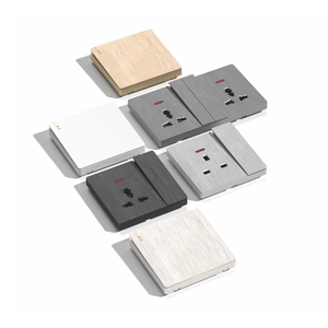 Nhà Máy Bán Buôn F1.3 4 Gang 1 Cách 2 Cách Phổ Chuyển Đổi 250V Tường Sang Trọng Ánh Sáng Trung Gian Tường Chuyển Đổi Điện - Product Image 3