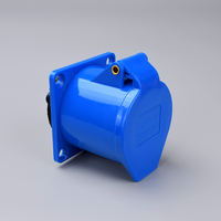 Prise dissimulée industrielle IP44 de haute qualité 3PIN 16A 32A 220-240V prise de courant en cuivre étanche