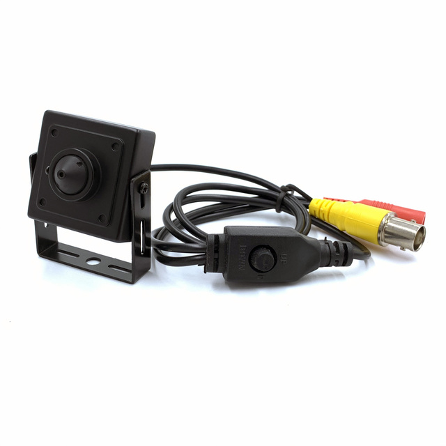 H.D.V Digital WDR Mini CCTV Camera 540TVL 34x34mm 52dB 2DNR OSD 180 Distortion Low Illumination 0.5Lux Vandal-Proof Face
