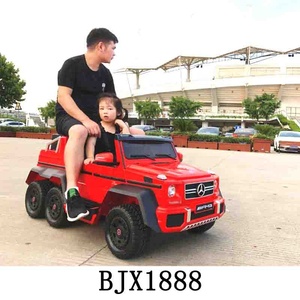 Coche de juguete grande de 6 ruedas con licencia Mercedes Benz para padres e hijos, coche eléctrico con batería p - Product Image 6