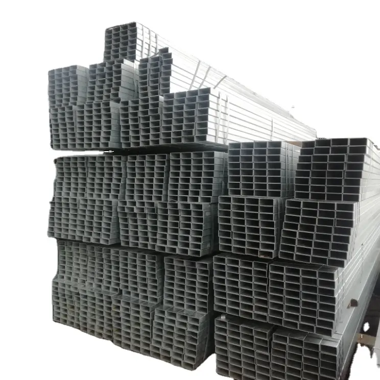 Bundled Prime Quality 275g Zinc Coating Layer 1.5mm 1.8mm 1mm Different Thickness Galvanized Steel Square Pipes
