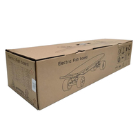 Skateboard-Verpackungskarton Luxuriöse Marken-Versandbox Robuste Flache Verpackung Skateboard-Versandkarton