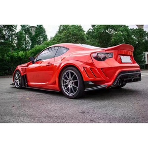 Kit de Carrocería Ancha Estilo VRS para <span class=keywords><strong>Toyota</strong></span> GT86 BRZ 2013+, Mejora de Parachoques Delanteros y Traseros, Guardabarros, Faldones Laterales, Alerón Trasero, Kit de Carrocería - Product Image 5
