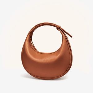 Sac fourre-tout demi-lune en similicuir PU pour femme 2026, avec bandoulière réglable, couleurs tendance, sac décontracté - Product Image 6