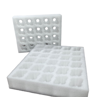 Doublures d'emballage pour fruits en mousse EPE, réutilisables, imperméables, écologiques, absorbant les chocs, en vrac |   Inserts de protection extensibles personnalisés