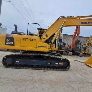 Excavatrice Komatsu PC220 d'occasion, PC200, PC240, d'origine japonaise, excavatrice d'occasion Komatsu PC220, excavatrice moyenne de 20 tonnes, Komatsu PC220 - Product Image 3