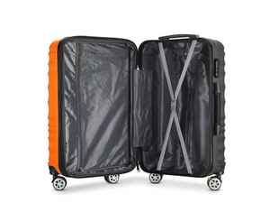 Valigia Piccola Colorblock, Regalo per Donne, Trolley con Password, Ruote Girevoli, Borsa da Viaggio, Valigia da 20 Pollici per Bambini - Product Image 4