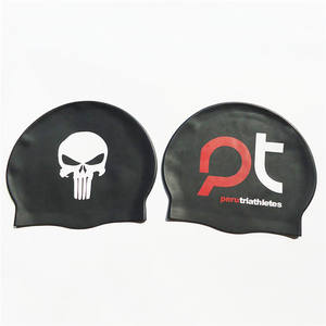 หมวกว่ายน้ำซิลิโคนสำหรับผู้ใหญ่ทุกเพศ, ที่คลุมสระว่ายน้ำกันลื่นสำหรับผม<span class=keywords><strong>สั้น</strong></span><span class=keywords><strong>ยาว</strong></span>กันน้ำอุปกรณ์ยืดหยุ่นสำหรับกีฬาฤดูร้อนของเด็ก - Product Image 2