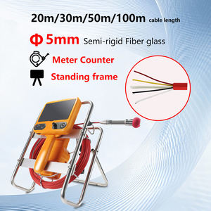 Cámara <span class=keywords><strong>de</strong></span> <span class=keywords><strong>alcantarillado</strong></span> BestWill, 12 Uds., luces, pantalla <span class=keywords><strong>de</strong></span> 7 pulgadas, 20/30m, contador <span class=keywords><strong>de</strong></span> Cable, cámara <span class=keywords><strong>de</strong></span> inspección Industrial con batería <span class=keywords><strong>de</strong></span> litio <span class=keywords><strong>de</strong></span> 4500Mah - Product Image 5