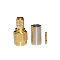 Connecteur SMA-C-J3 d'usine, connecteur RF SMA mâle à sertir pour câble RG58