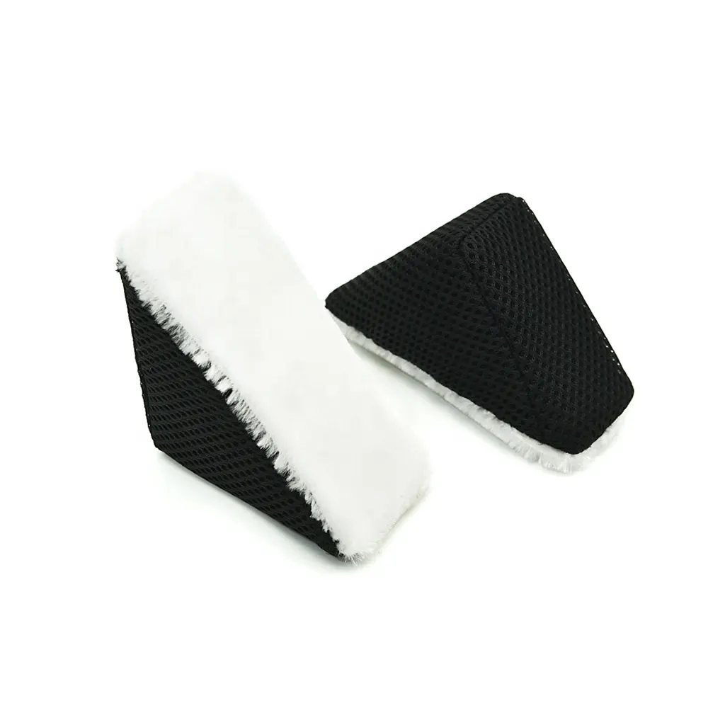 ShineOpen New Car Cleaning Scrub Esponja Scrub Ninja Wedge Scrubber Lavagem Limpeza Triangular Pads