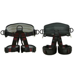 Polyester Half Body Quick Descent Sitting Safety <b>Belt</b> Secure Waist Harness for Mountaineering and Climbing Fall Protection - Product Image 3