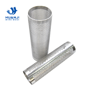 Tube de support perforé pour filtre hydraulique en acier inoxydable 304 - Product Image 3