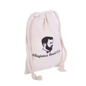 Sacs à dos à cordon en toile de coton bio personnalisés Aite pour la promotion, tailles 9x10, 10x15, 15x20, 40x50 - Product Image 2
