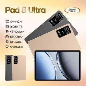 แท็บเล็ตพีซีคุณภาพสูง ขนาด 10.1 นิ้ว ระบบปฏิบัติการ <span class=keywords><strong>Android</strong></span> 14.0 รองรับซิมคู่ 4G 5G รุ่น Pad 8 Ultra หน่วยความจำขนาดใหญ่ พร้อมคีย์บอร์ด เมาส์ และปากกา  โปรเซสเซอร์ MTK Octa Core - Product Image 3