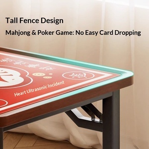 Mesa de Ajedrez y Mahjong Plegable de Doble Uso, Moderna y de Lujo, para Uso Doméstico - Product Image 4