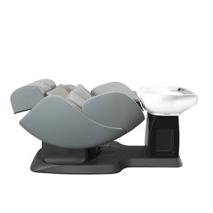 Sillón de Masaje y Barbería con Gravedad Cero, Sillón de Lavado de Cabello con Brazo Robótico 3D, Reposapiés Ajustable, Multifuncional para Salón de Belleza - Product Image 4