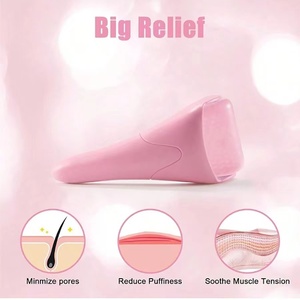 Handheld Skincool Roller Logotipo Personalizado Uso Doméstico Calmante Terapia Fria Rosto Corpo Massagem PE Gel <span class=keywords><strong>Bead</strong></span> Material - Product Image 3