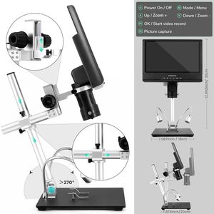 Andonstar AD249-<span class=keywords><strong>M</strong></span> 10-Zoll LCD-Bildschirm Digitalmikroskop für Elektroniklöten und Reparaturen - Product Image 5