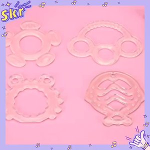 Pegamento dental de silicona cómodo de alta calidad para mordedores de bebé suave y seguro con esterilización de venta directa de fábrica incluida - Product Image 1