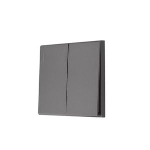 यूके स्टैंडर्ड बिग पैनल वॉल माउंटेड लाइट 10ए 1/2 वे 1/2/3/4 गैंग पुश बटन पीसी इलेक्ट्रिकल वॉल स्विच - Product Image 1