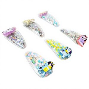 VENTA AL POR MAYOR H.E.R. Accesorios Oficiales con Licencia para Niñas, Juego de 6 Pinzas para el Cabello con Diseño de Bluey, Adornos de Personajes Favoritos, Clásicos Atemporales - Product Image 1