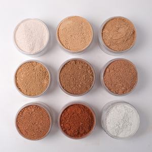 Bedak Wajah Label Pribadi Tutup Merah Muda, Bedak Rias Wajah Longgar Mineral Transparan - Product Image 3