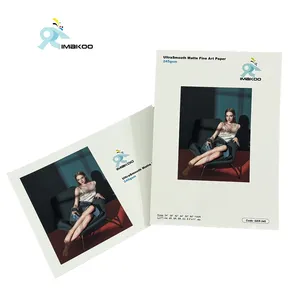 Papel fotográfico A3 ultra-suave profissional para impressão de arte 245gsm