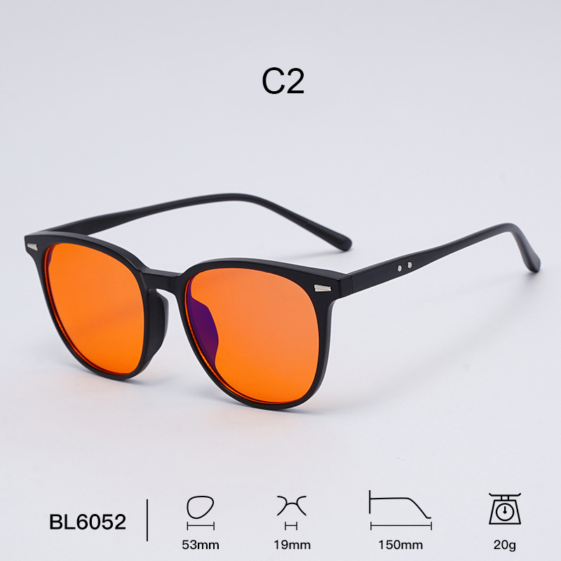 Gaming - Lente Naranja, Montura Negro Mate