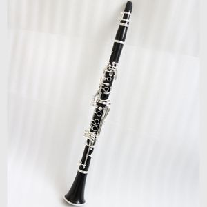 <span class=keywords><strong>Clarinete</strong></span> <span class=keywords><strong>de</strong></span> Buena Calidad, 17 Llaves, Tono Bb, <span class=keywords><strong>Instrumento</strong></span> Musical, Cuerpo <span class=keywords><strong>de</strong></span> Acrílico, Llaves Plateadas, con Estuche - Product Image 1