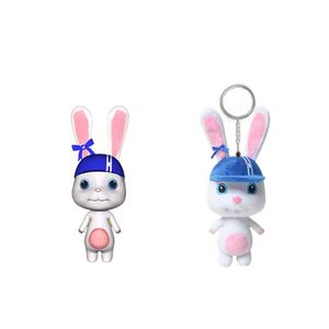 Llavero de Peluche de Elefante Personalizado, Relleno de Algodón PP, Diseño Bordado, Mascota de Peluche Suave para Niños, Regalo - Product Image 3
