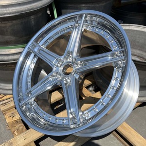 Jiangzao Custom ruedas pulidas forjadas de 2 piezas 5x112 5x114,3 5x120 18 19 20 21 22 23 24 pulgadas para AMG <span class=keywords><strong>GT</strong></span> <span class=keywords><strong>488</strong></span> 911 RS-series - Product Image 3
