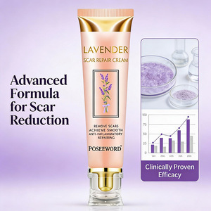 Creme Reparador de Cicatrizes de Lavanda para Tratamento de Acne Corporal e Suavização Suave da Pele - Product Image 1