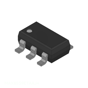 MAX8559ETAAJ+ ชิ้นส่วนอิเล็กทรอนิกส์ ไอซีจัดการพลังงาน (PMIC) ไอซีควบคุมแรงดันไฟฟ้าแบบเส้นตรง (REG LIN) แบบคู่ 300mA ลดสัญญาณรบกวน 8 WDFN แบบมีแผ่นต่อสายสัญญาณ - Product Image 1