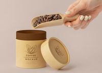Boîte d'emballage cylindrique avec logo personnalisé pour café, thé, épices, tube en papier de luxe Récipient alimentaire en tube carton rond écologique