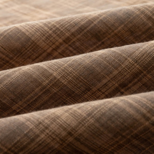 Telas 100% Lino Puro y Algodón Ligeramente Grueso, Cómodas, 133 GSM, Transpirables y Teñidas en Color Liso para Camisas y Vestidos de Niñas y Niños - Product Image 1