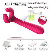 Silikon-Penis-Vibrationsclip 10-Gang APP-Fernbedienung Anal-Butt-Plug-Massagegerät Erwachsenen-Nippel-Massage Sexspielzeug
