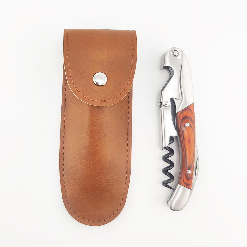 บรรจุภัณฑ์เคสหนังสีน้ำตาล