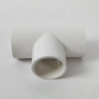 Conduite et connecteurs en PVC en forme de T, durables et modernes, pour salle de bain et spa