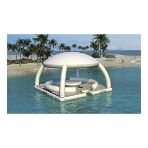 Sofá inflable relajante con flotador para piscina, tumbonas hinchables, isla flotante